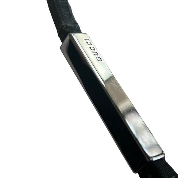 vtg GUCCI black nylon shoulder bag 001-3167 - Picture 10 of 13